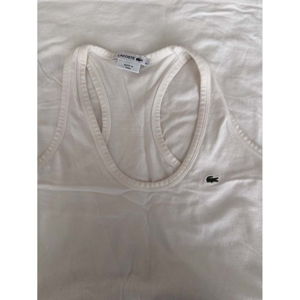 Lacoste Women's Sport Racerback Jersey Mini Dress - Picture 2 of 3